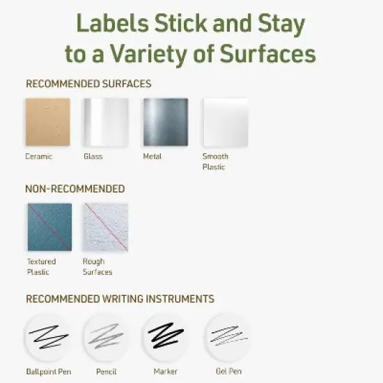 Avery Dissolvable Labels, 1-5/8" Diameter Round image {5}