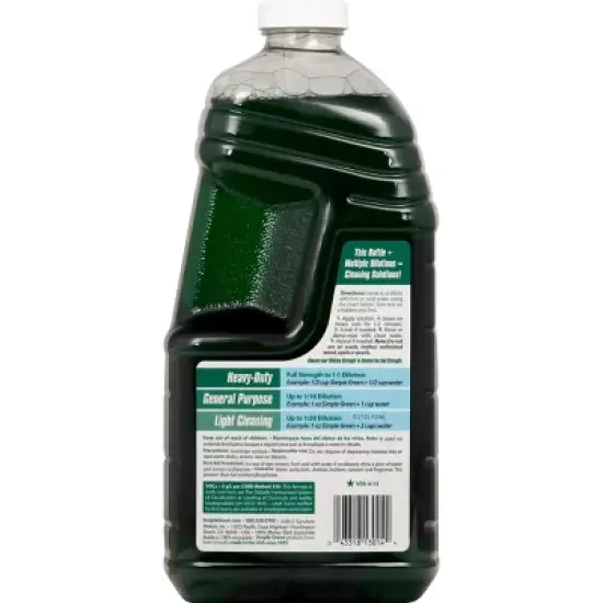 Simple Green Sassafras Scent Concentrated All Purpose Cleaner Liquid 67.6 oz (Pack of 6) image {2}