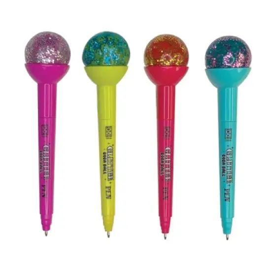 Geddes Glitter Boba Pens - 12 per display image {2}