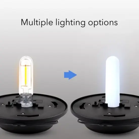 Dartwood Solar Wall Lanterns - Outdoor Mounted Wall Lanterns for Your Yard, Patio, or Walkway (2 Pack, Black) image {6}