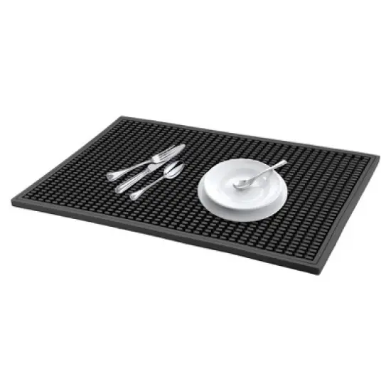 REGALWOVEN Waterproof & Durable Concave Convex Design Silicone Dish Drying Mat for Kitchen Counter image {6}