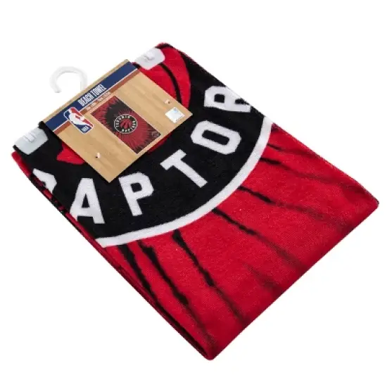 NBA Toronto Raptors Pyschedelic Beach Towel image {5}