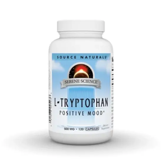 L-Tryptophan 500mg by Source Naturals, Inc.  -  120 Capsule image {3}