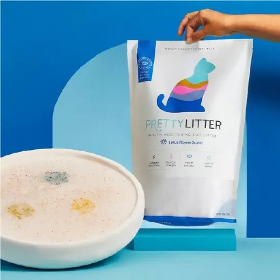 PrettyLitter Lotus Flower Cat Litter - 8lbs image {3}