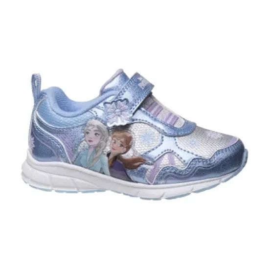 Disney Girl Frozen II hook and loop closure Sneaker (Toddler) image {2}