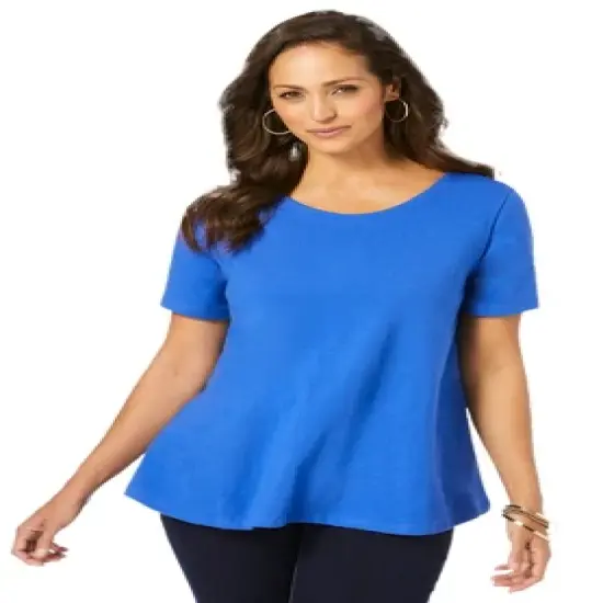 Jessica London Women&rsquo;s Plus Size Trapeze Tee image {3}