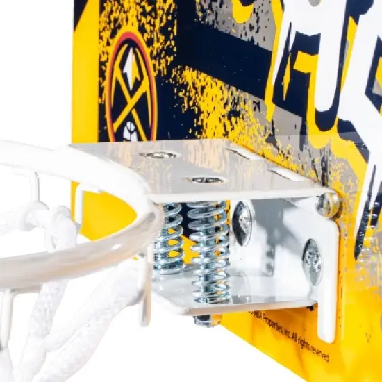 NBA Denver Nuggets Over The Door Mini Basketball Hoop image {3}