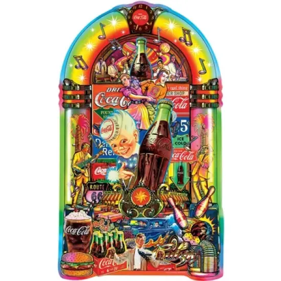 MasterPieces 1000 Piece Jigsaw Puzzle - Coca-Cola Jukebox - 21"x35" image {2}