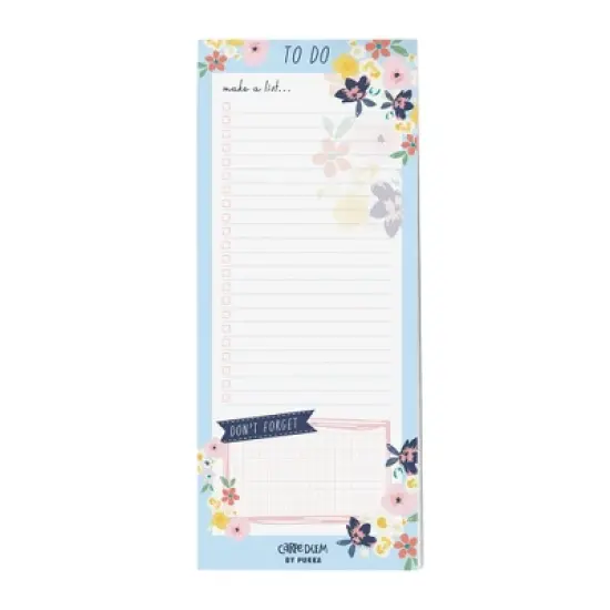 Pukka Pads Magnetic To Do List - Ditzy Floral - Pack 6 image {6}