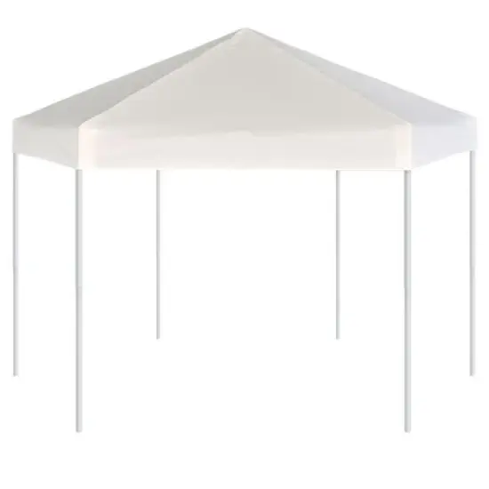 vidaXL Gazebo Cream White image {3}
