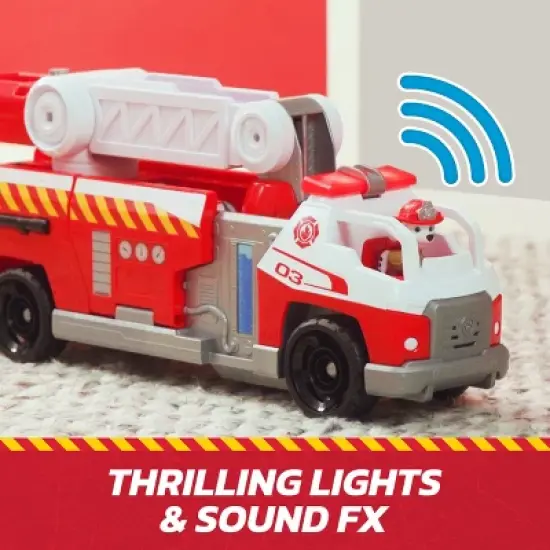 PAW Patrol Fire Rescue Deluxe FireTruck Toy Vehicle image {1}