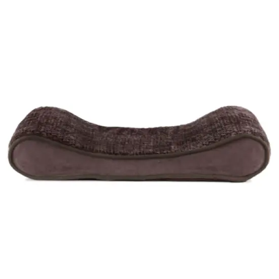 FurHaven Minky Plush & Velvet Luxe Lounger Orthopedic Dog Bed image {1}