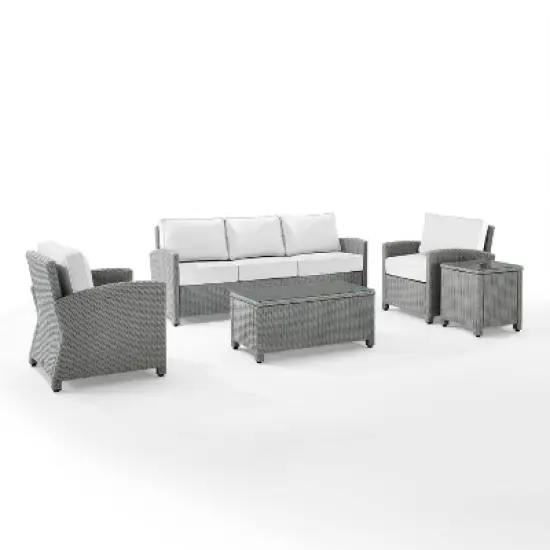 Bradenton 5pc Outdoor Wicker Sofa Set - Crosley
 image {19}
