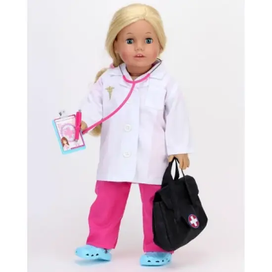 Sophia&rsquo;s Doll Doctor and Medical Accessories Set for 18" Dolls image {5}