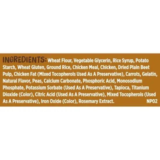 Rachael Ray Nutrish Soup Bones Real Chicken & Vegetable Chewy Dog Treats  - 23.1oz/11ct image {6}