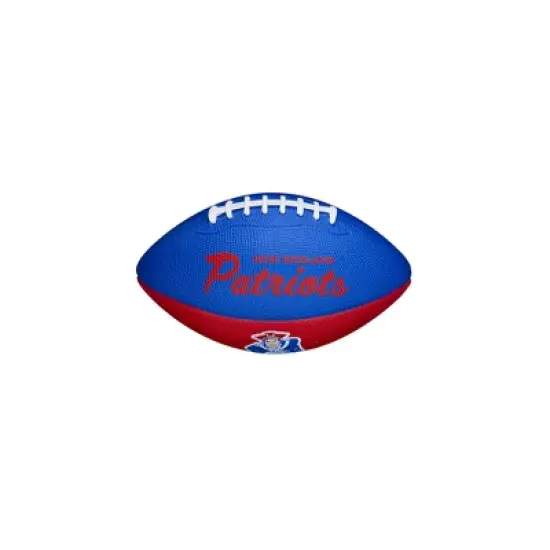 NFL Wilson Retro Jr Football - New England Patriots image {6}