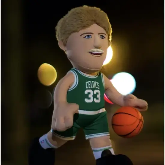 Bleacher Creatures Boston Celtics Larry Bird 10" Plush Figure image {3}