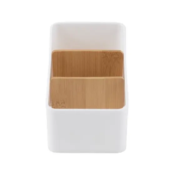 Thinkspace 3 Compartment Storage White image {1}