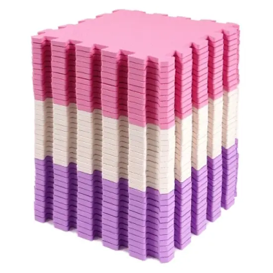 BalanceFrom Fitness 36 Tile Thick Interlocking Puzzle Foam Exercise Play Mat image {7}