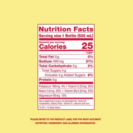 Unwell Mango Citrus Hydration Electrolyte Drink - 16.9 fl oz Bottle image {4}