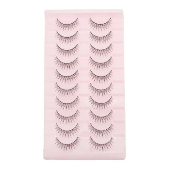 Unique Bargains False Eyelashes for Women 10 Pair image {16}