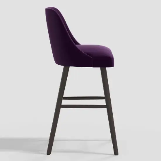 Geller Modern Counter Height Barstool Velvet - Threshold&trade; image {2}