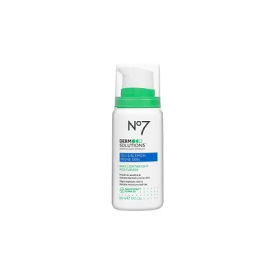 No7 Derm Solutions Daily Lightweight Moisturiser - Oily and Blemish Prone Skin - 3oz image {10}