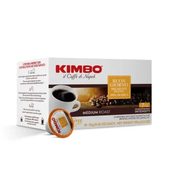 Kimbo Buongiorno - 10 K-CUPs image {1}
