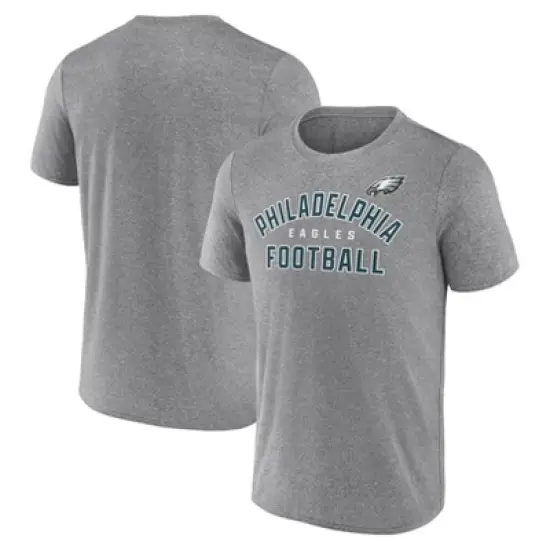 NFL Philadelphia Eagles Men's Gray Athleisure T-Shirt image {2}