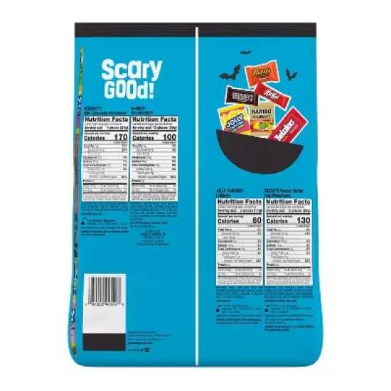 HERSHEY'S Chocolate and Sweets Assorted Halloween Candy Miniatures - 31.55oz/100pc image {2}