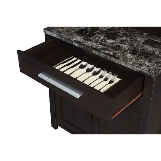 Sawyer Wine Bar with Cabinet - Breighton Home image {4}