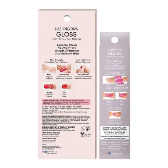 Dashing Diva Gloss Palette More Manis Bundle - Lavender Dreams & Morning Orchid - 59ct image {1}