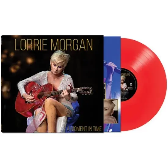 Lorrie Morgan - A MOMENT IN TIME (Limited Edition Colored Vinyl Red) image {1}