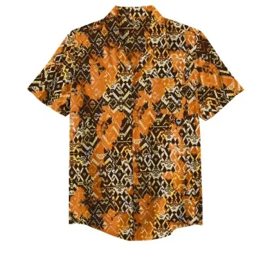KS Island by KingSize Men's Big & Tall  Printed Rayon Short-Sleeve Shirt image {9}