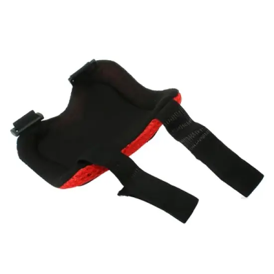 Unique Bargains Skating Bike Skateboard Sports Protective Palm Wrist Elbow Knee Support Brace Set Protective Pads Red Black 5.9" x 4.3" image {6}