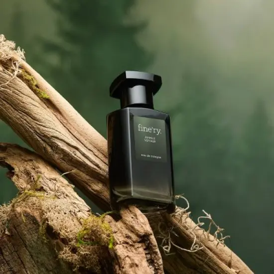 fine'ry. Men's Travel Size Eau De Cologne - Jungle Vetiver - 2 fl oz image {3}