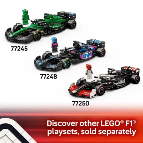 LEGO Speed Champions Ferrari SF-24 F1 Race Car Building Set and Toy Driver 77242 image {6}