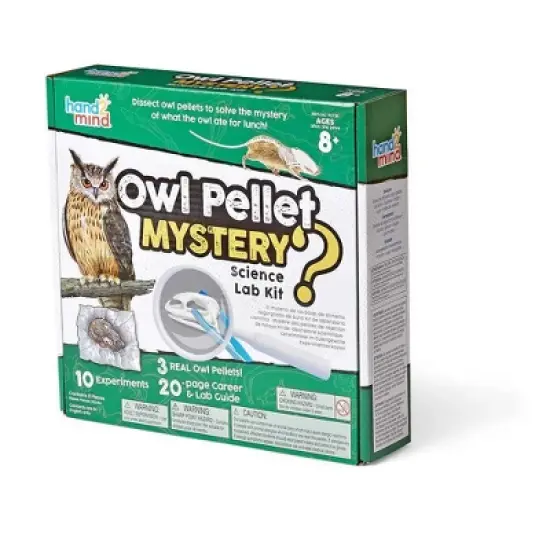 Owl Pellet Mystery Science Lab Kit for Kids - Hand2Mind image {2}