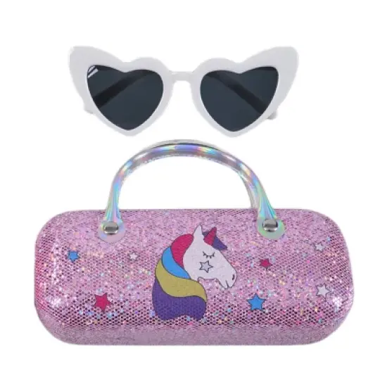 Limited Too Girls Sunset Sunglasses & Case Set for Kids image {12}
