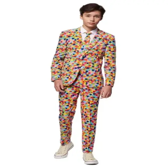 OppoSuits Teen Boys Suit - Confetteroni - Multicolor image {2}