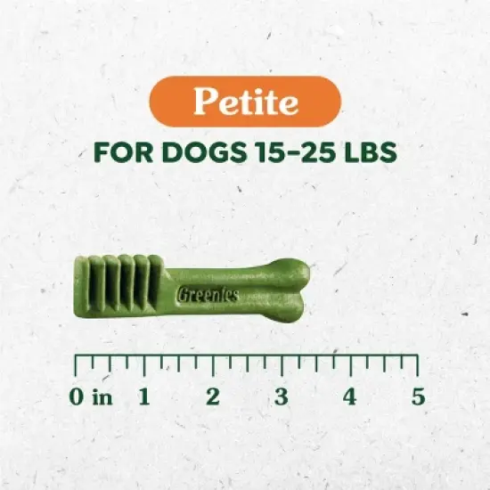 Greenies Petite Chewy Dental Dog Treats Original Chicken - 12oz/20ct image {3}