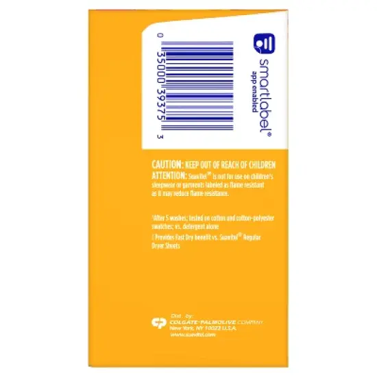 Suavitel Complete Scented Fabric Conditioner Dryer Sheets for Laundry - Morning Sun - 70 ct image {10}