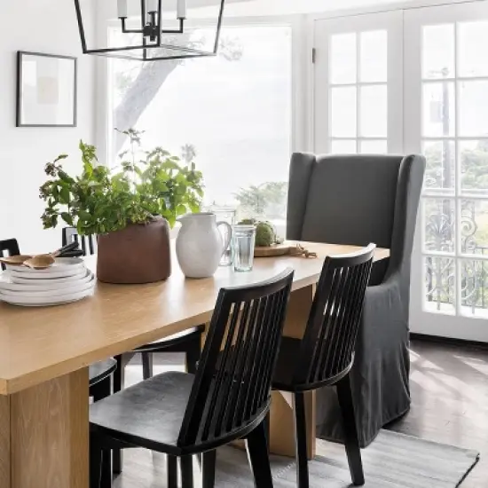 (Set of 2) 18" x 18" Vases Framed Under Glass - Threshold&trade; designed with Studio McGee image {3}