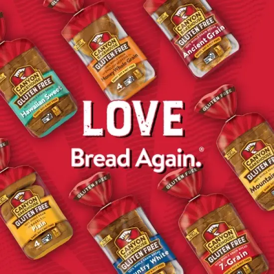 Canyon Bakehouse Brioche Gluten Free Hamburger Buns - 13.5oz image {9}