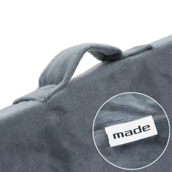 Made Medical Bed Wedge Pillow for Sleeping - Memory Foam Cushion Body Positioner Back Support Pillow image {5}