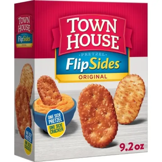 Town House Pretzel Flipsides Original Crackers - 9.2oz image {11}