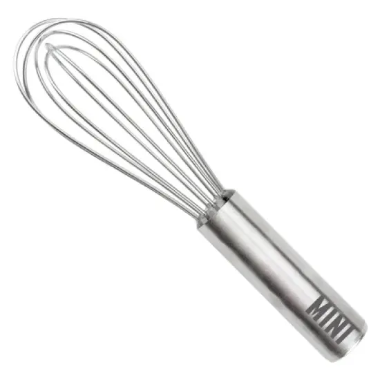 Tovolo Stainless Steel 6" Mini Whisk Silver image {1}