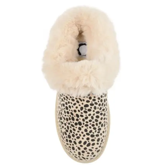 Journee Collection Womens Whisp Comfort Insole Slip On Mules Round Toe Slippers image {3}