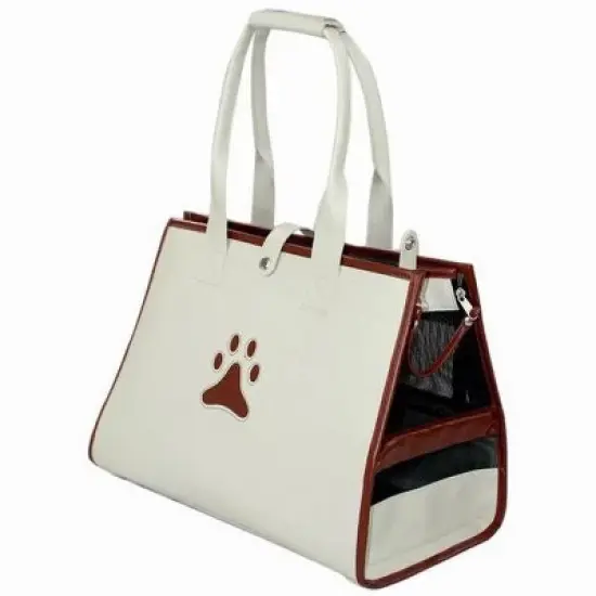 Cesicia Morden Comfortable Pet Carrier with Paw Patterns image {3}