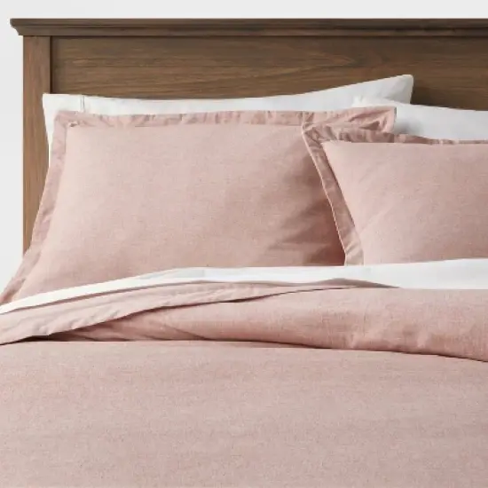 Cotton Linen Chambray Duvet Cover & Sham Set - Threshold&trade; image {1}